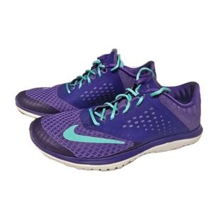 Nike AIR MAX Fitsole FS RUN Lite 2 Running Sneaker Purple Women Size 7 Fast Ship